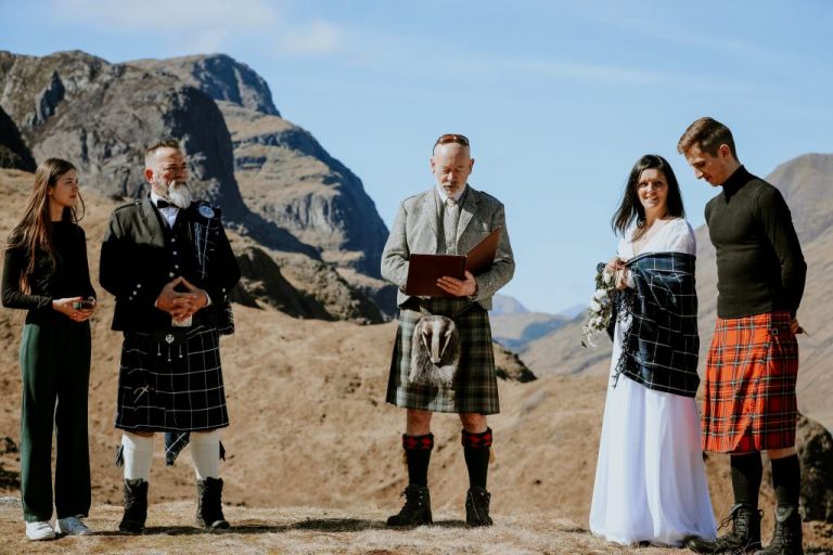 mariage écossais glencoe