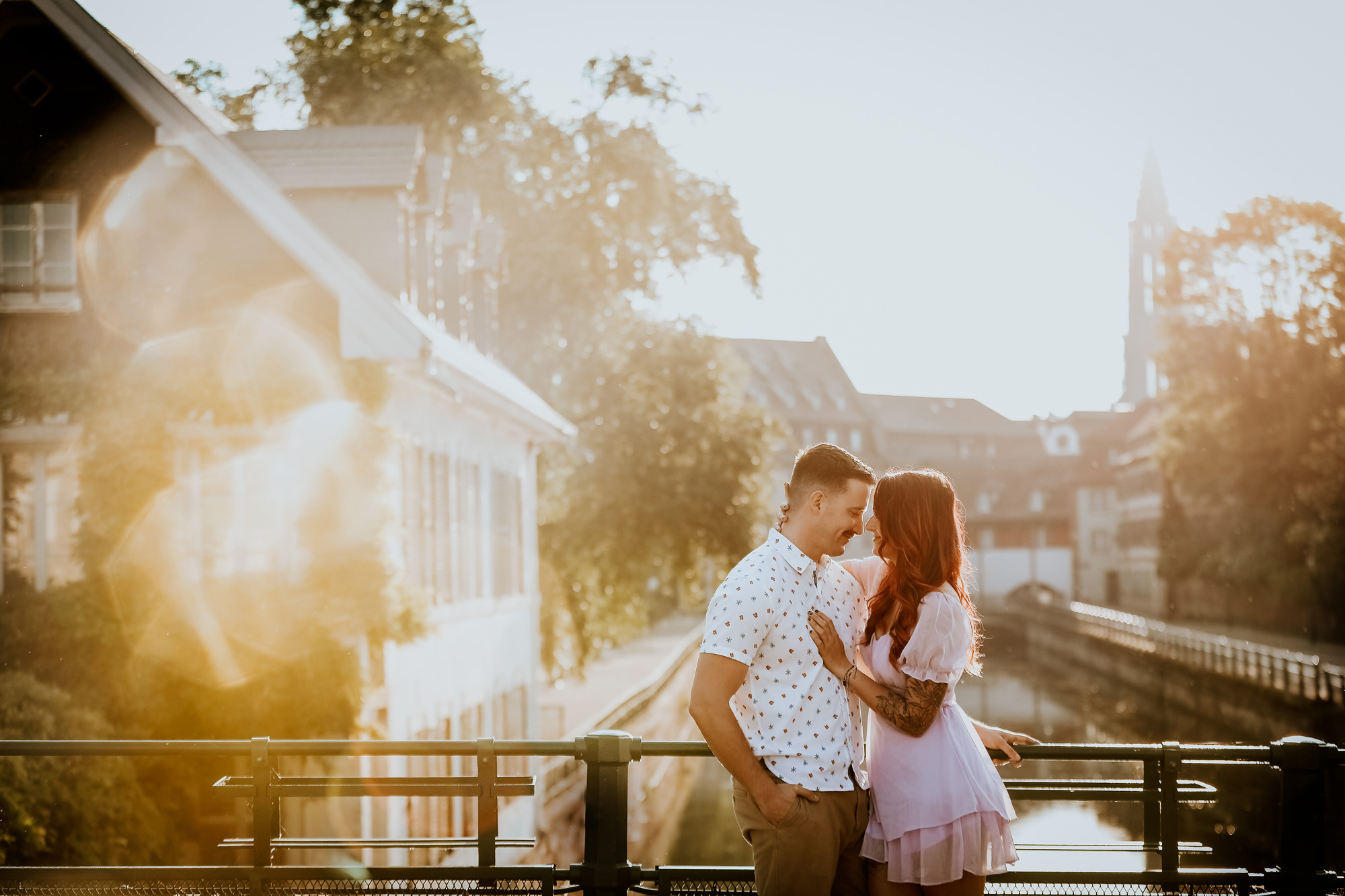 Shooting couple Alsace