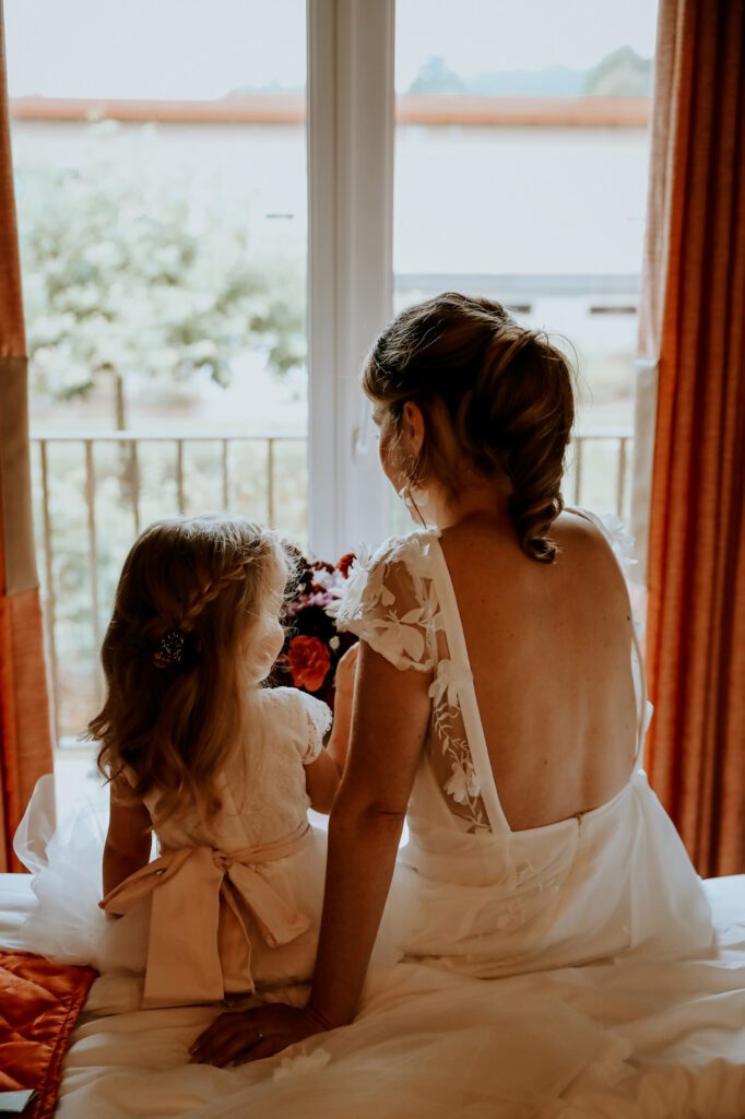 préparatif mariée